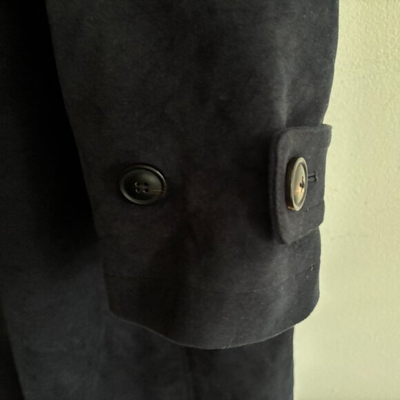 BNWT USD$998 Todd Snyder Double Breasted Moleskin Overcoat- Midnight Navy — XXL - Picture 12 of 16